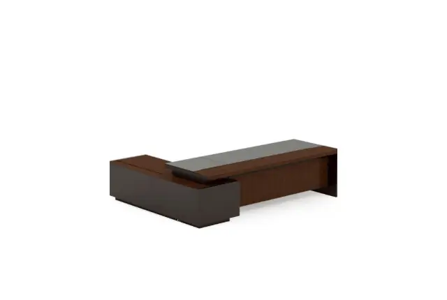 Executive L-Shaped Desk 10ft x 8ft Ref Pacific EY80 from Bewil & Company