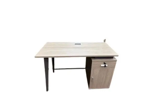 Single Pedestal Desk 48 x 24 Ref KM-303 from Bewil & Company